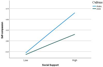 Perceived social support and psychological wellbeing: testing the moderated mediation model of self-compassion and culture